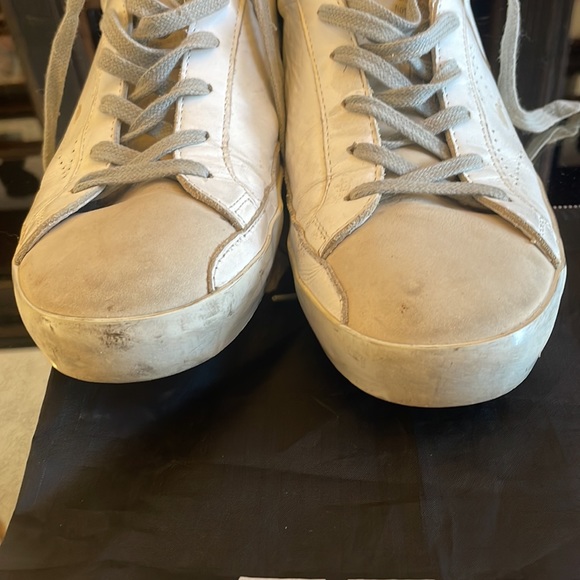 GOLDEN GOOSE White Perforated Superstar Sneakers 41 - Picture 4 of 11